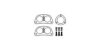 VW 021298001A Mounting Kit, exhaust system